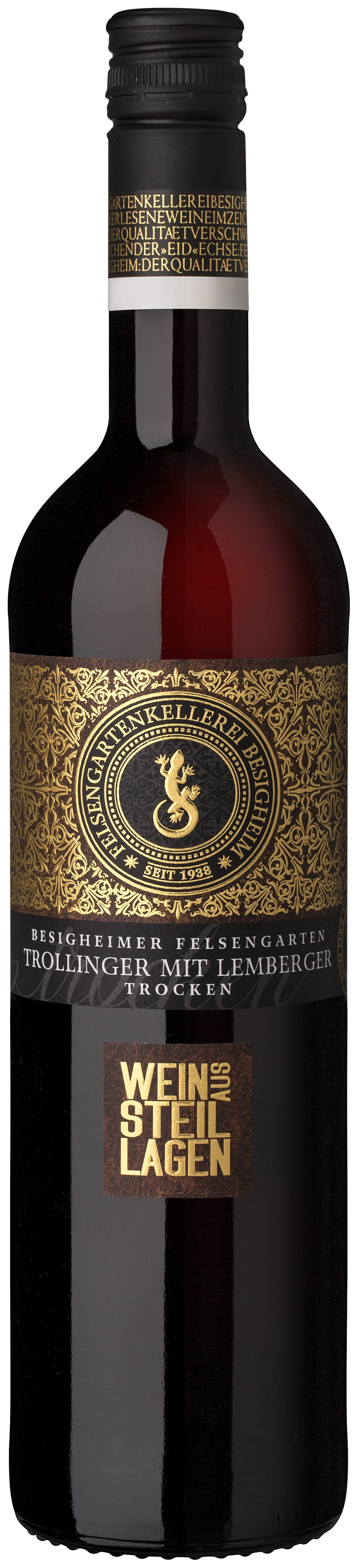 Besigheimer Felsengarten Steillagen Trollinger mit Lemberger Qualitätswein trocken 