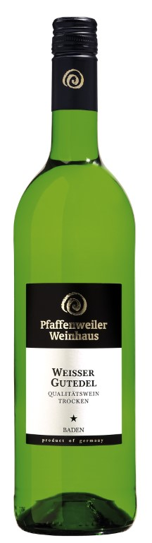 Pfaffenweiler - Klassik Weißer Gutedel Qualitätswein - trocken -