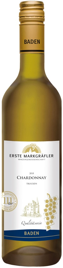 Erste Markgräfler Chardonnay Qualitätswein - trocken -