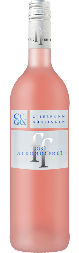 Cleebronn & Güglingen Rosé alkoholfrei  - fein & fruchtig -