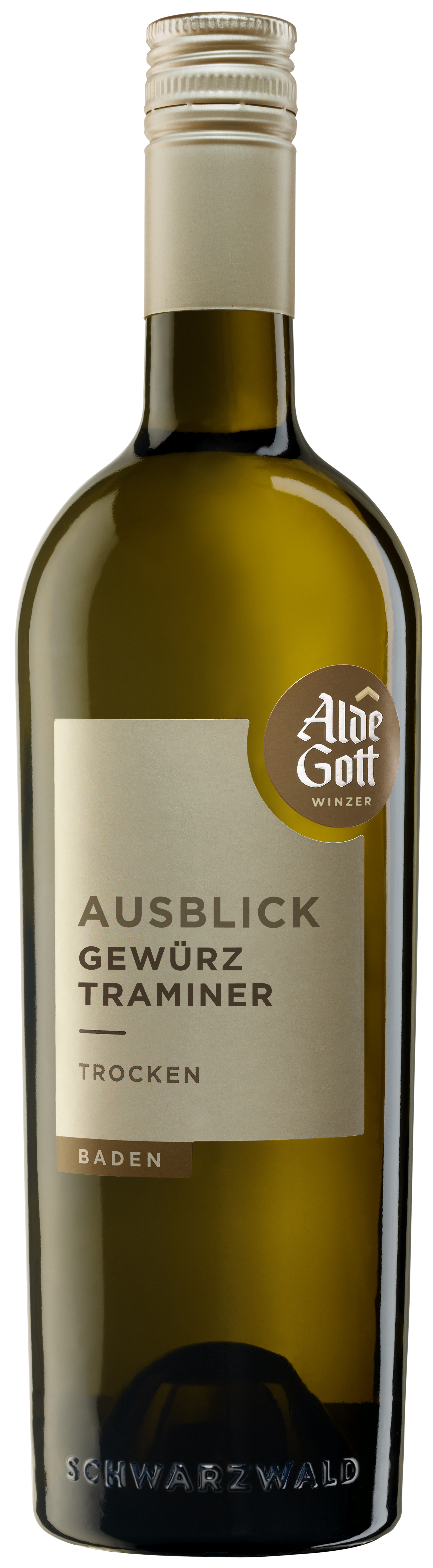 Sasbachwaldener ALDE GOTT  AUSBLICK  Gewürztraminer Qualitätswein trocken 