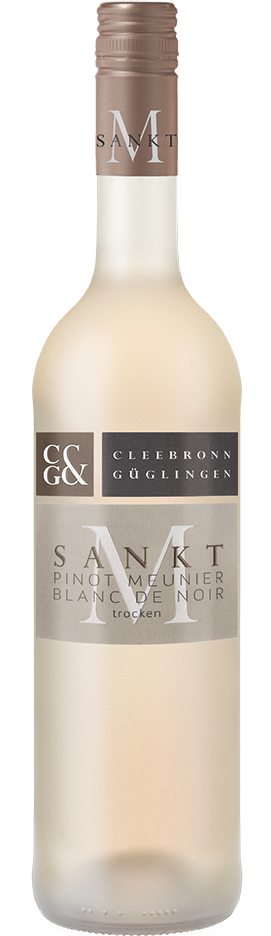 Pinot Meunier blanc de noir Qualitätswein  Sankt M. 