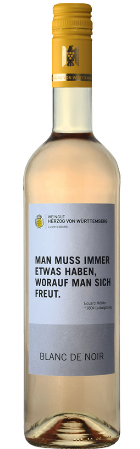 Weingut Herzog von Württemberg  Edition Mörike - VDP. Gutswein Blanc de Noir Qualitätswein